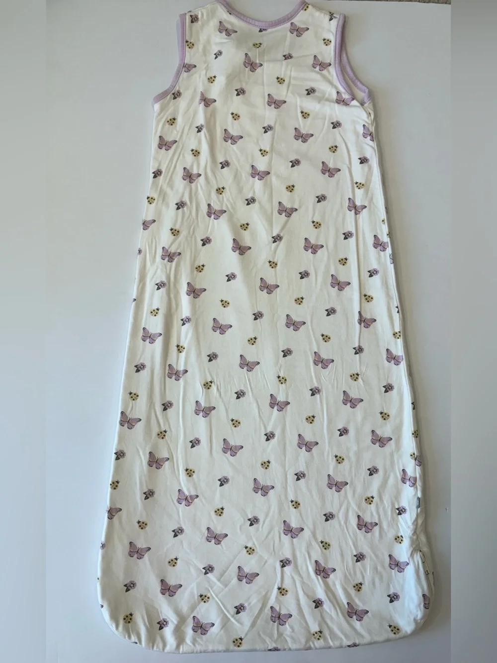 KYTE Flutter Purple Butterfly Sleep Sack 6-18Months 0.5TOG